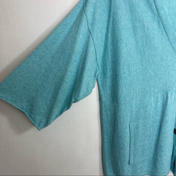 J Jill Purejill Cotton Cashmere Blend Cardigan M - Picture 4 of 8